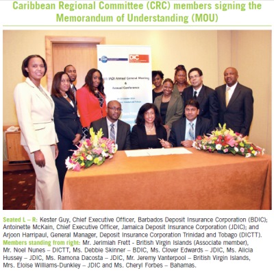 Caribbean Regional Committee (CRC) members sign Memorandum of Understanding (MOU)